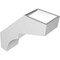 Ekena Millwork 5-in. W x 14-in. D x 14-in. H Monterey Architectural Grade PVC Knee Brace BRCP05X14X14MON - alternate 6